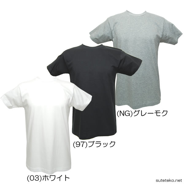 グンゼ Tシャツ メンズ 半袖 綿100% 2枚組 M〜LL (下着 シャツ 綿 肌着 インナーシャツ クルーネック インナー 無地 GTホーキンス)