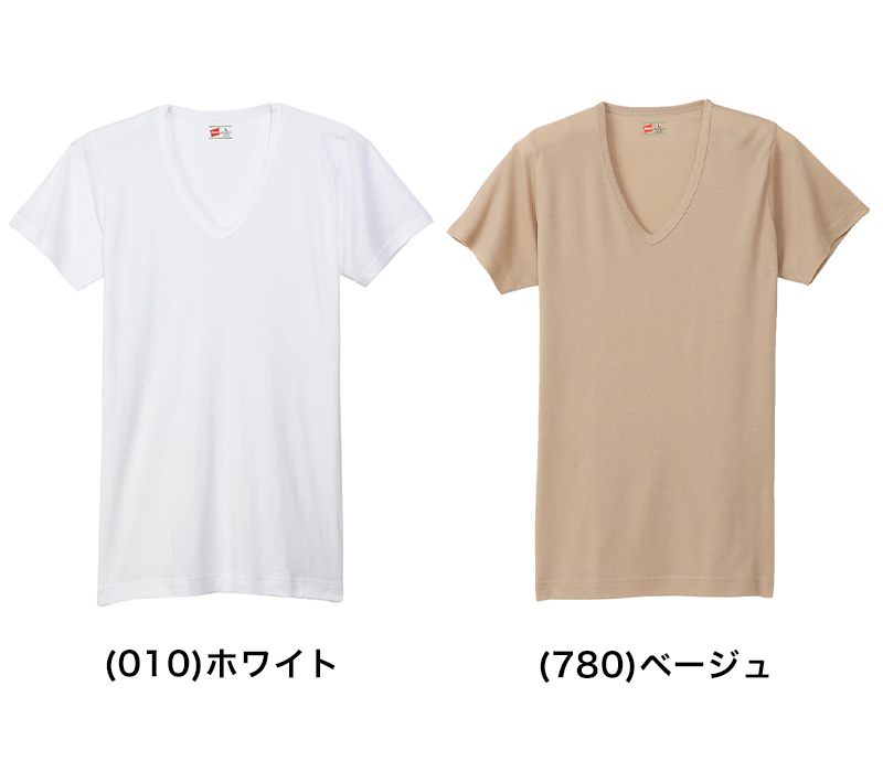 ヘインズ シャツ ビズ魂 メンズ 深Vネック Tシャツ 2枚組 M〜LL (Hanes BIZ DAMASHII 抗菌防臭 吸汗速乾 深V 長め丈)  (在庫限り) :hm1-g702:すててこねっと - 通販 - Yahoo!ショッピング