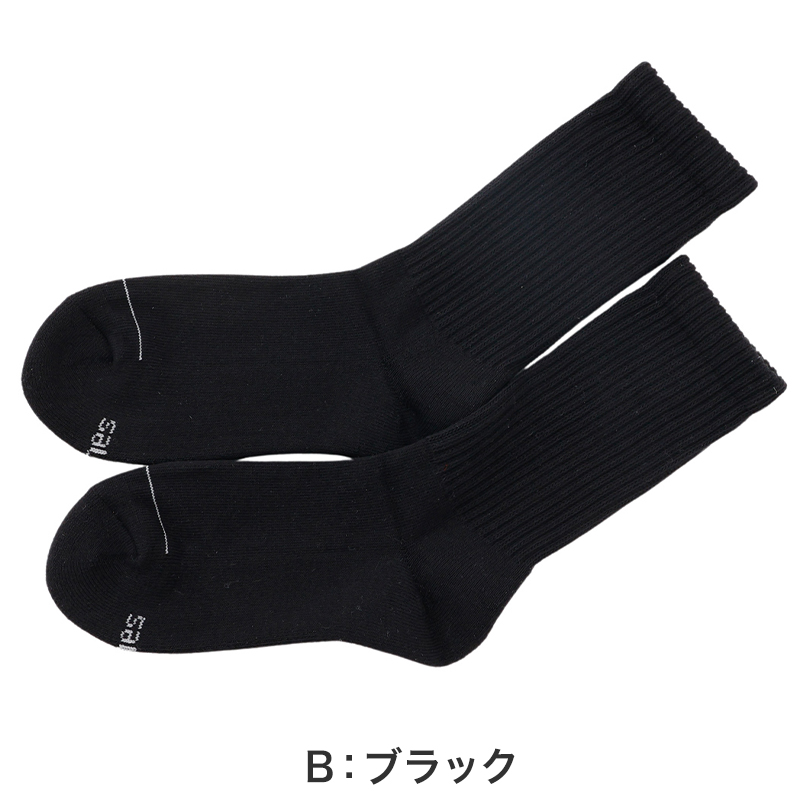 Hanes メンズ ヘインズ ソックス クルーソックス ハーフパイル 2