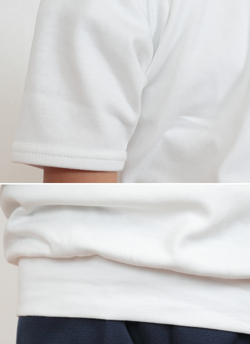 体操服 中学生 半袖 チャック S〜LL (半袖体操服 ハイネック 小学生 高校生 学校 スクール 男子 男の子 ボーイズ 体育 horse ホース S M L LL) (取寄せ)