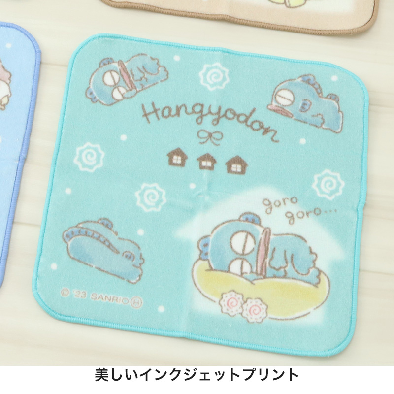 ハンドタオル タオル サンリオ ハンカチ キャラクター キッズ 子供 保育園 幼稚園 小学生 約20×20cm 景品 ウォッシュタオル おしぼりタオル 子供用タオル 入園
