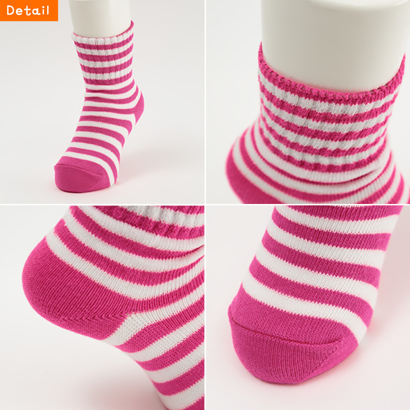 キッズ ソックス 靴下 子供 ロークルー丈 くつ下 カラーソックス 無地 ボーダー 16-22cm 女の子 男の子 かわいい おしゃれ 子ども 伸びる 幼稚園 小学校 小学生