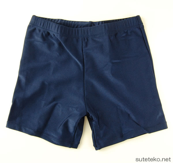 スクール水着 イルカ 男子 競泳用ミドル丈スクール水着 (M〜LL)  (ON/学用品) (730-2605) (在庫限り)