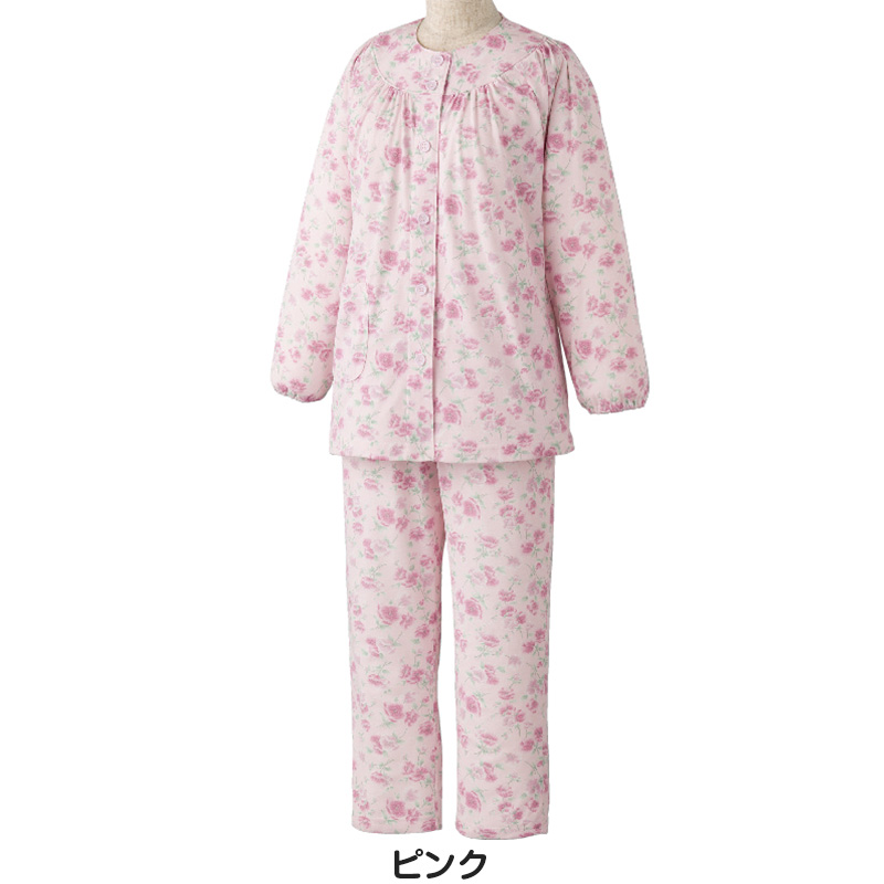 楽天市場】介護 パジャマ 婦人 ワンタッチテープ シニア 女性用