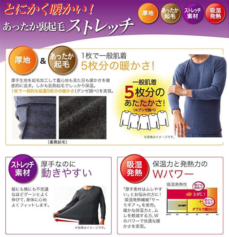 グンゼ ホットマジック 腹巻き メンズ 厚手 裏起毛 冬 2枚セット M〜LL 腹巻 厚手 あったか 暖かい ハラマキ はらまき 寒さ対策 冷え対策 冷え性 (在庫限り)