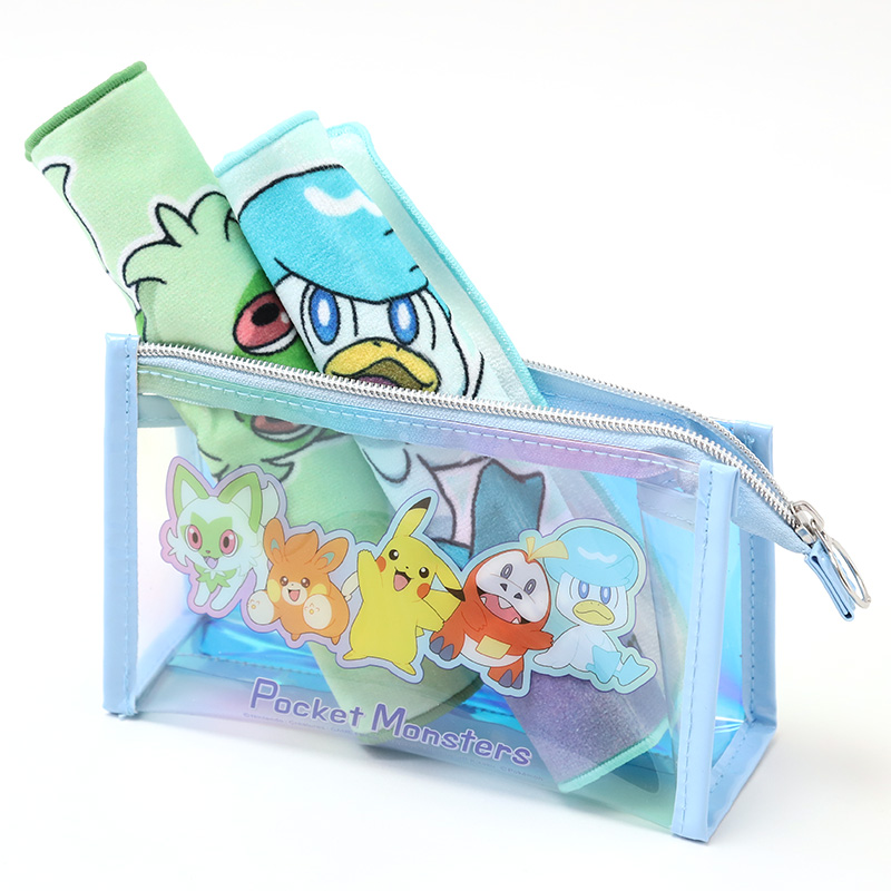 オーロラ ポーチ ポケモン キャラクター 透明 約190×120×60mm クリア