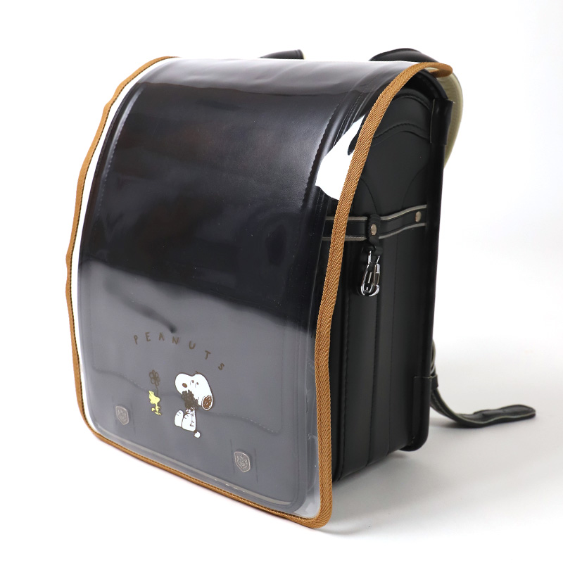 ランドセルカバー スヌーピー ウッドストック 女の子 透明 雨 キズ キャメル まもるちゃん LL ランドセル ランドセル用 透明カブセカバー 通学 人気 入学 (在庫限り)