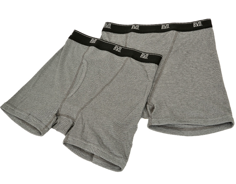 B.V.D BVD ボクサーパンツ メンズ ボクサーブリーフ 前あき 2枚組 M