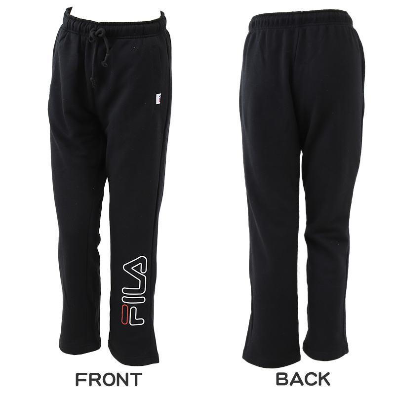 レディース スウェット パンツ ズボン 裏毛 FILA フィラ ボトムス M L LL ロングパンツ 秋冬 春 スエット 長ズボン 運動 暖かい 伸縮性 紫外線  (在庫限り)