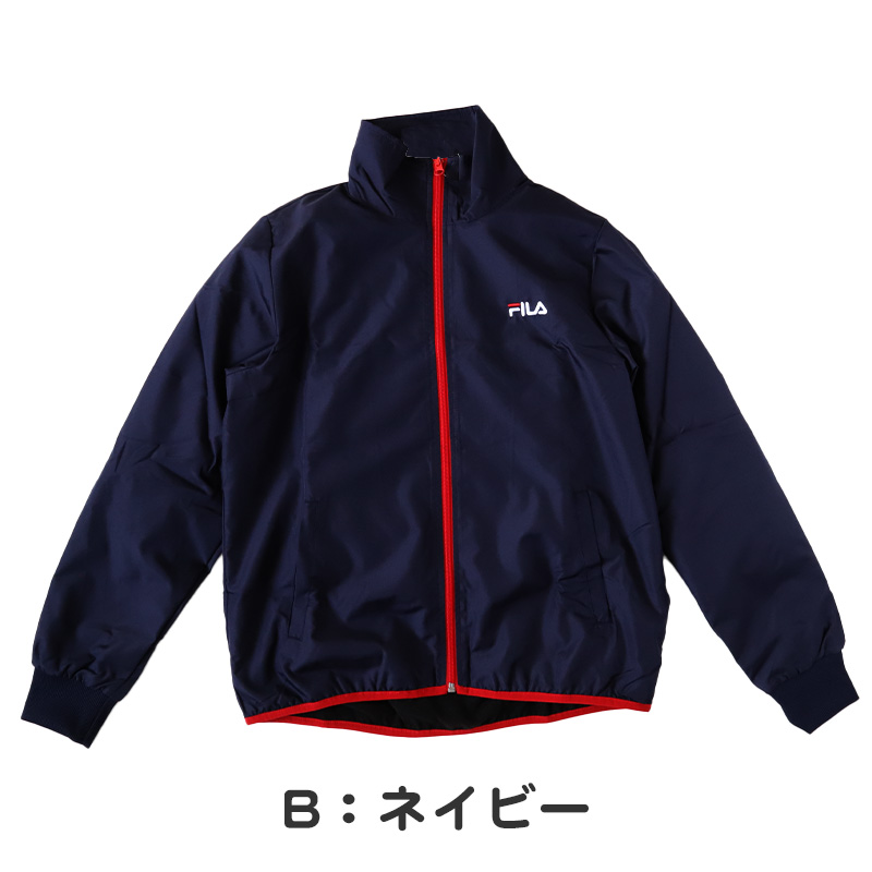 FILA フィラ ジャケット レディース ハイネック M〜LL (トップス 上着 ジャンパー 冬 暖かい あったか 防寒 スポーツウェア ファスナー  前開き 長袖)