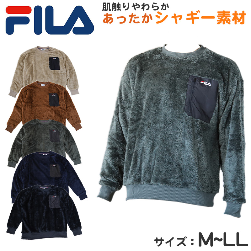FILA ボアモコモコアウター FILA（フィラ）の「【FILA / フィラ】アルミプリントボア