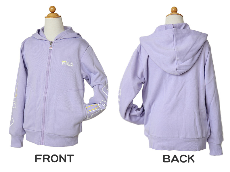 FILA（フィラ） FILA KIDS ジップパーカー 130cm〜160cm フード 子供