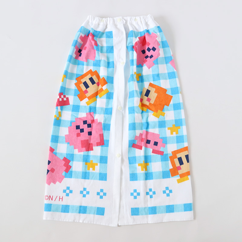 ラップタオル 巻きタオル 綿100% キャラクター かわいい キッズ 子供 80cm丈 ビーチタオル バスタオル 小学生 プール 水泳 男の子 (在庫限り)