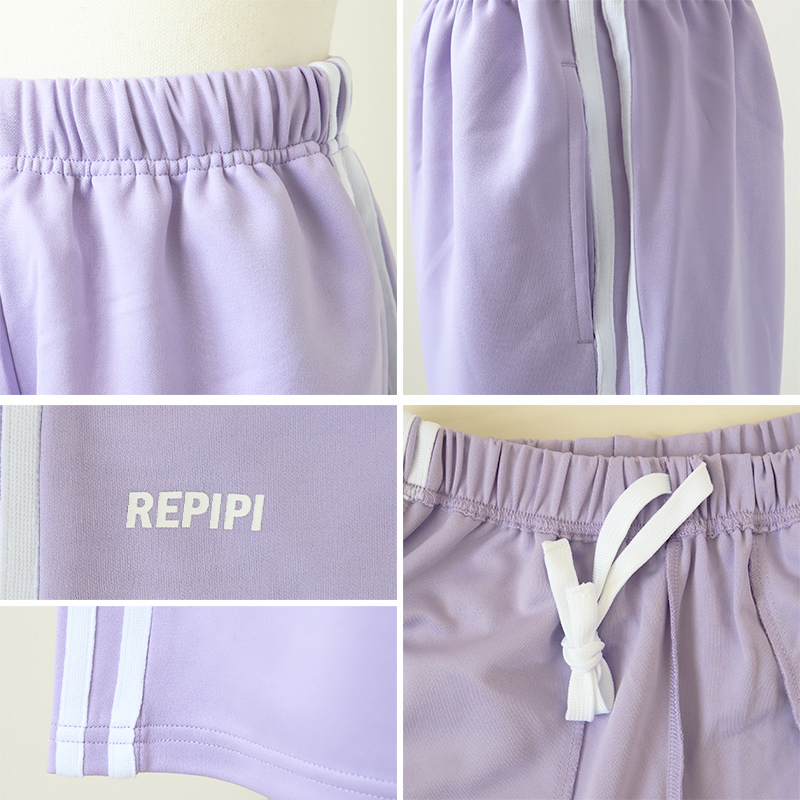 repipi armario キッズ ジャージ ハーフパンツ 女の子 半ズボン