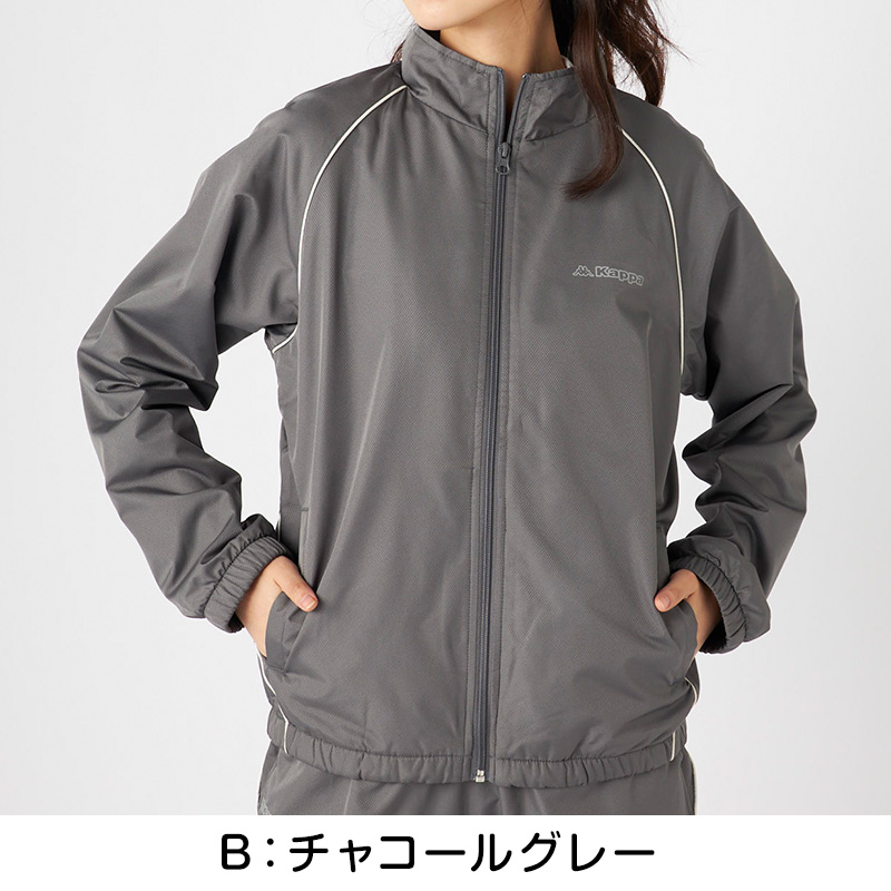 Kappa（カッパ） レディース ウィンドジャケット 裏フリース トップス