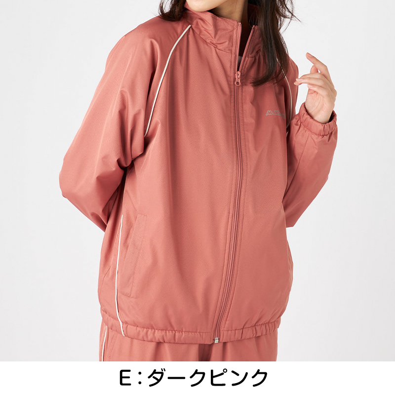 Kappa（カッパ） レディース ウィンドジャケット 裏フリース トップス