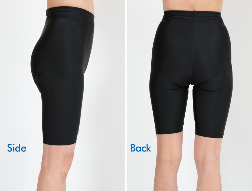 Invel ハイウエスト ハーフ丈　スパッツ　M/M Suteteko（ステテコ） スパッツ 5分丈 スポーツ レギンス M-L〜5L