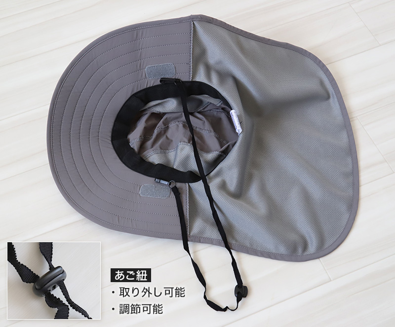 ガーデンハット ガーデニング 帽子 農作業 農帽 uvカット レディース 日よけ メッシュ フリーサイズ 女性用 日除け付き 日焼け防止 紫外線対策 (在庫限り)