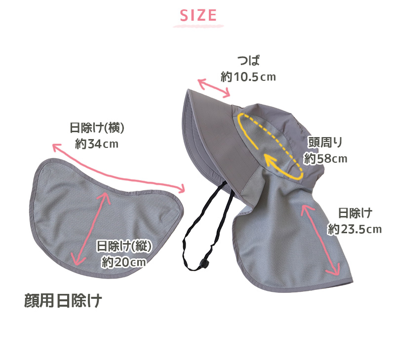 ガーデンハット ガーデニング 帽子 農作業 農帽 uvカット レディース 日よけ メッシュ フリーサイズ 女性用 日除け付き 日焼け防止 紫外線対策 (在庫限り)