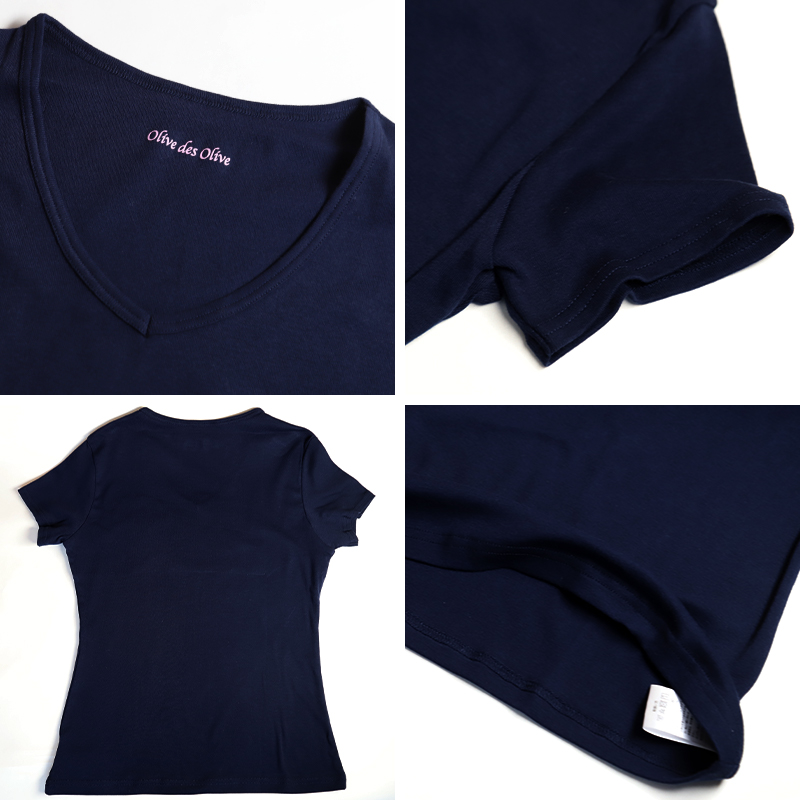 入荷通知 アプリ おすすめ des OLIVE セーラー服の下に着る 下着 tシャツ 半袖 インナー 服&ファッション小物