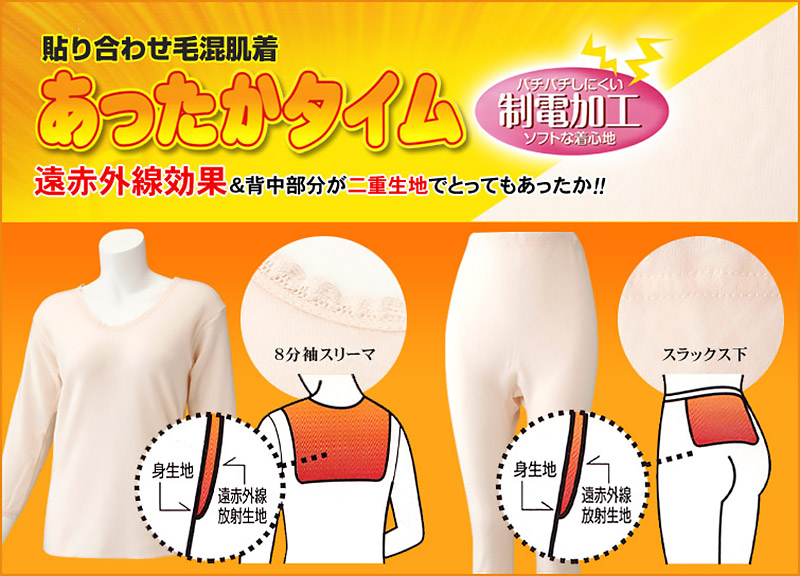 テイジン　テビロン　健康物語　長袖スリーマー肌着インナーLL テイジン テビロン 健康物語 長袖スリーマー肌着インナーLL 楽天市場