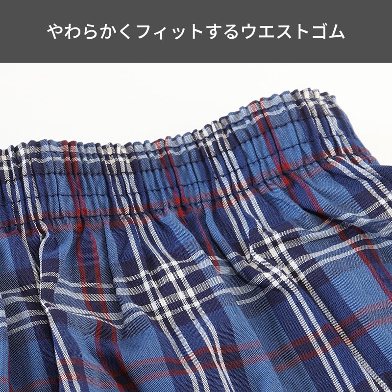 BVD トランクス 先染め メンズ 綿100％ パンツ 下着 ブランド bvd 前あき M L LL 綿 男性下着 紳士 肌着 インナー 先染め チェック ストライプ ビーブイディー