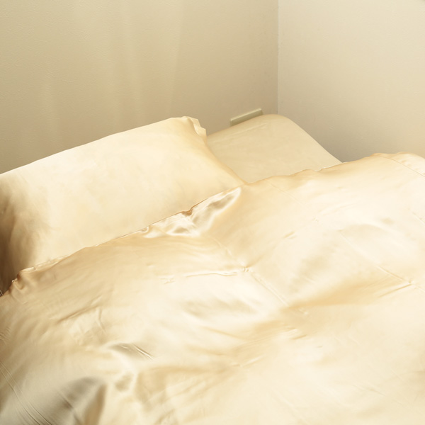 Suteteko（ステテコ） シルク 掛け布団カバー 19匁 布団カバー ダブル