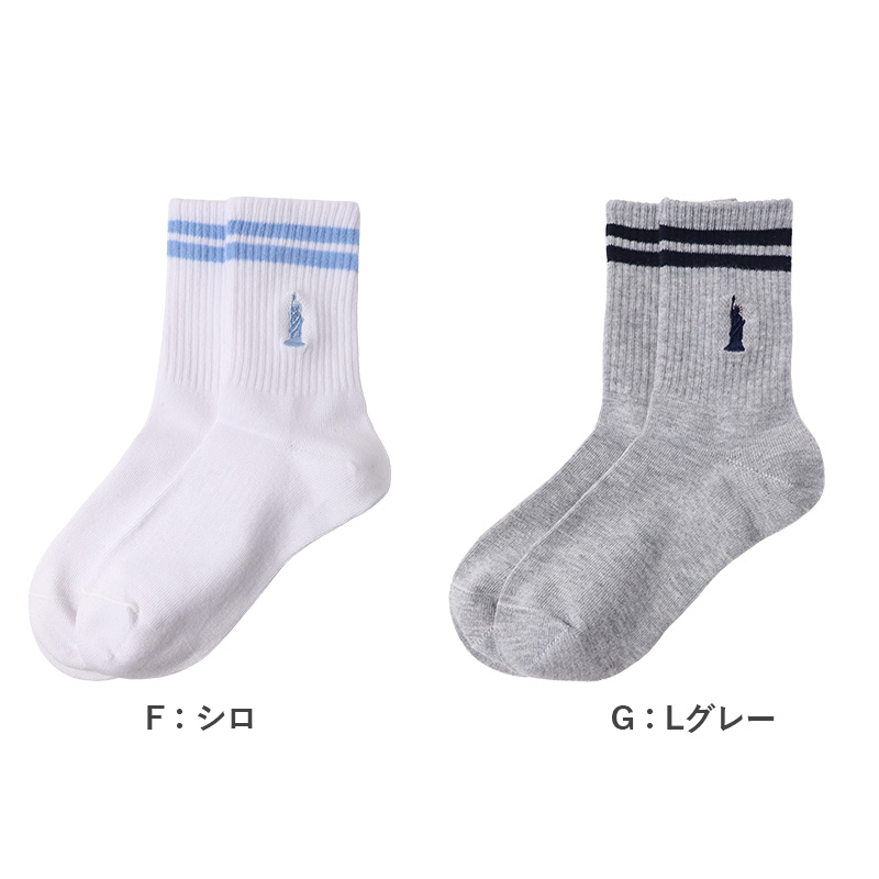 EASTBOY（イーストボーイ） クルーソックス レディース 靴下 スクール