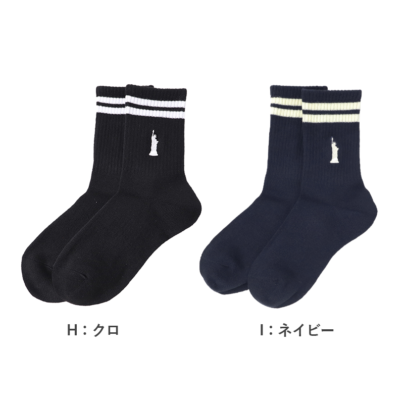 EASTBOY（イーストボーイ） クルーソックス レディース 靴下 スクール