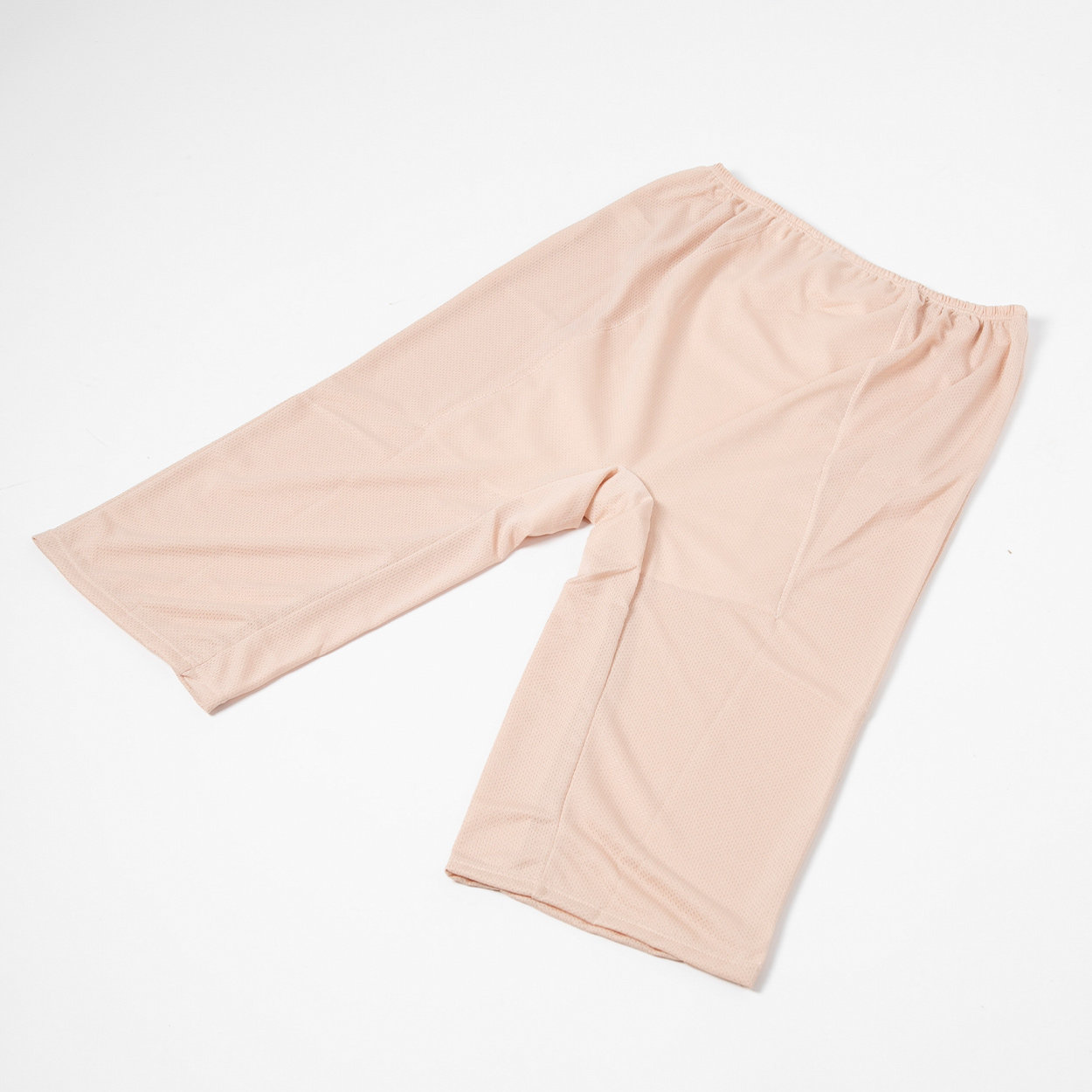 ペチパンツ サニタリー 防水布つき 透け防止 7分丈 防水 蒸れない メッシュ 通気性 スカートの下に重ねて安心 ブラック 黒 ベージュ 透けない 生理 M L LL (在庫限り)