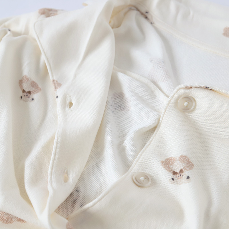 マタニティパジャマ 全開 パジャマ マタニティ レディース マタニティウェア 妊婦 長袖 産前 産後 ルームウェア 上下セット M-L L-LL マタニティー 婦人 上下 (在庫限り)