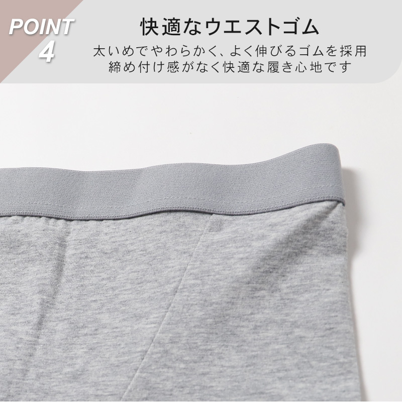 ローレッグショーツ ショーツ レディース 綿 S M L LL 3L 4L ボクサー 一分丈 無地 パンツ コットン 大きいサイズ ストレッチ インナー 下着 女性 婦人 肌着