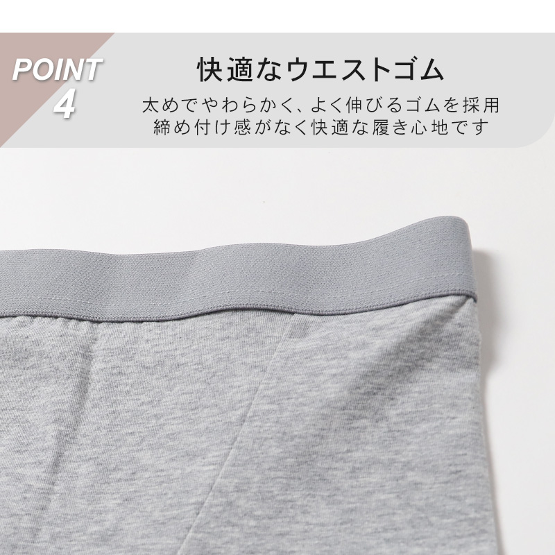 ボトム ショーツ 3分丈 レディース 綿 レース S M L LL 3L 4L ロングショーツ 三分丈 無地 パンツ コットン 大きいサイズ シンプル ストレッチ インナー