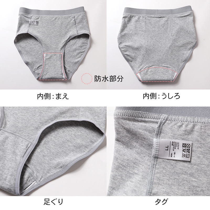 サニタリーショーツ 生理ショーツ 生理パンツ 昼用 軽い日用 S M L LL 3L 4L 生理用ショーツ 羽根つき 綿 無地 サニタリー 下着 パンツ ショーツ レディース