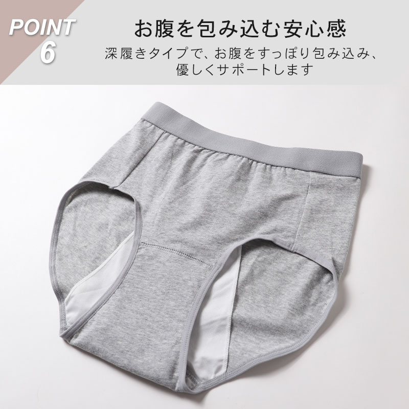 サニタリーショーツ 生理ショーツ 生理パンツ 夜用 多い日用 S M L LL 3L 4L 生理用ショーツ 羽根つき 綿 無地 サニタリー 下着 パンツ ショーツ レディース