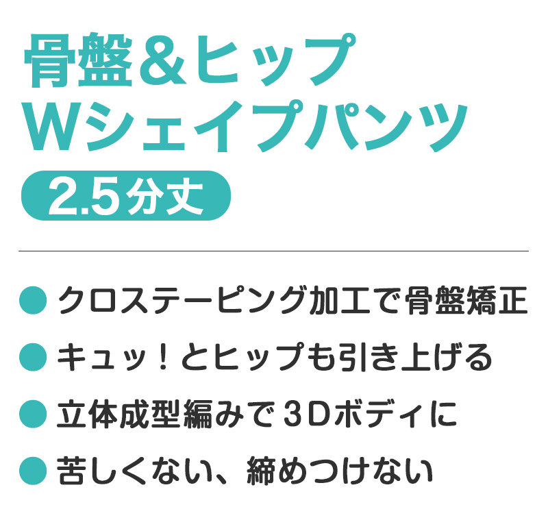 ガードル ショーツ 骨盤 ヒップアップ 一枚履き 2.5分丈 パンツ M-L・L-LL (補正下着 レディース ショートガードル 引き締め 補整下着 インナー 女の欲望)