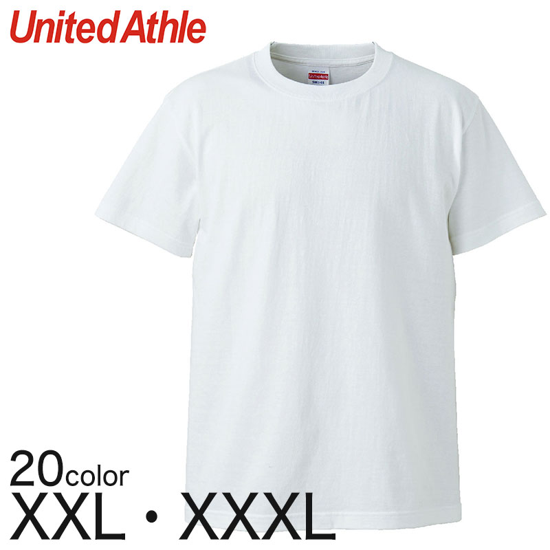 [NOiD] Tシャツ Lサイズ　白　United Athle United Athle（ユナイテッドアスレ） メンズ カラー 無地Tシャツ