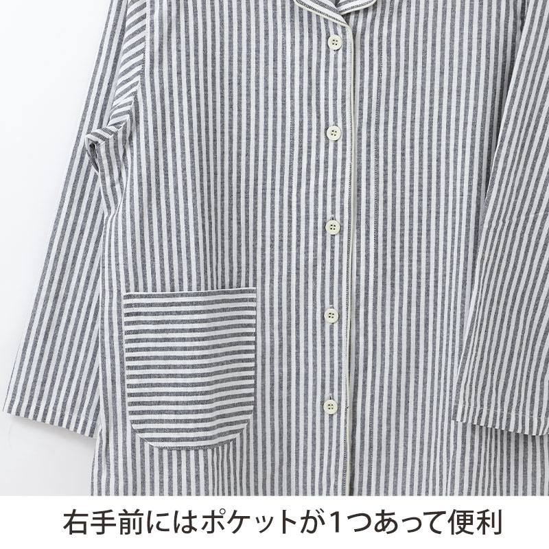 パジャマ レディース 綿100% 春夏 先染め シーチング 上下セット ルームウェア 部屋着 寝巻き 寝間着 チェック ストライプ 無地 M・L