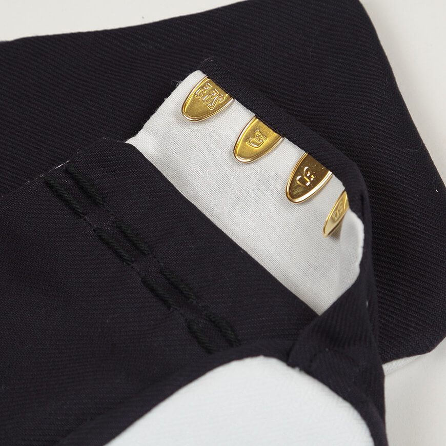 日本製 紳士用 巴足袋 綿100％ 四枚馳 晒裏 濃紺スクール足袋 24cm〜28cm (4枚コハゼ 和装 礼装 着物 着付け 弓道 舞踊 踊り お茶会 茶道 華道) (取寄せ)