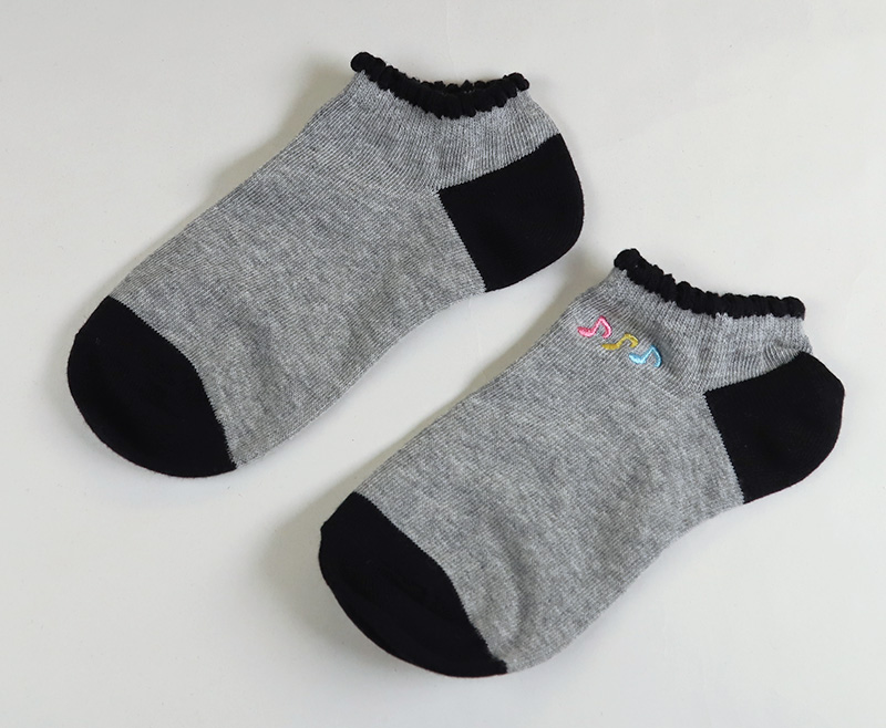 スニーカーソックス キッズ ガールズ 女の子 6足セット 16-18cm