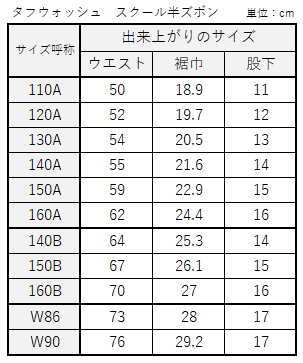 学生服 イートン半ズボン(B体) 140cmB〜160cmB 丸洗いOK タフウォッシュ (送料無料) (取寄せ)