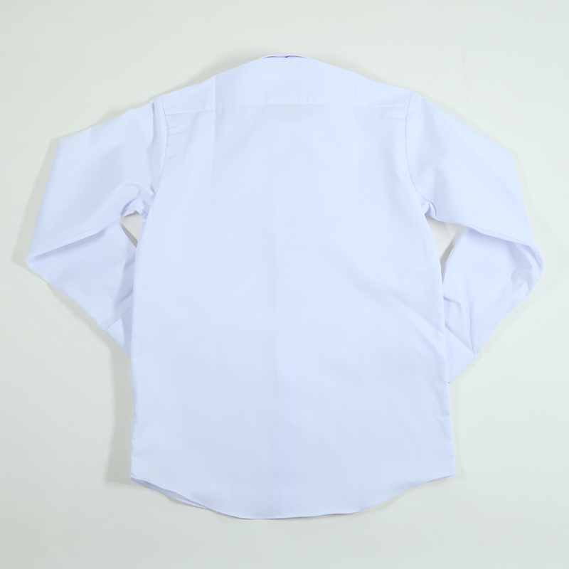 形態安定 男子 長袖カッターシャツ 100cmA〜160cmA 長袖シャツ 形態安定シャツ スクールシャツ 男子 男の子 学生 (取寄せ)