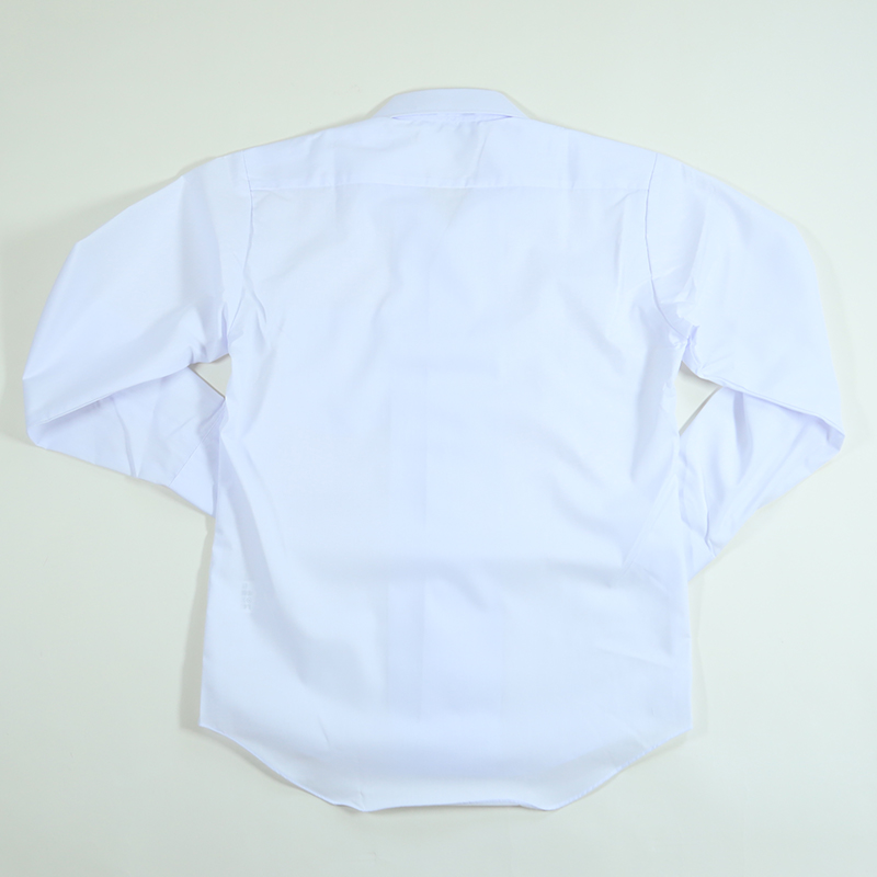 男子 中学生 長袖 開襟シャツ 学生服 S〜3L カッターシャツ  学生服 中学生 制服 長袖シャツ 衣替え (取寄せ)