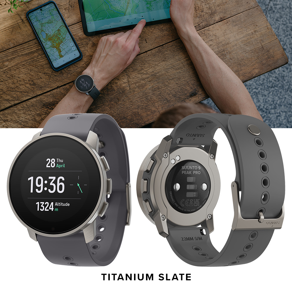 【公式ストア】 SUUNTO 9 PEAK PRO TITANIUM スント9ピークプロチタニウム スマートウォッチ スント