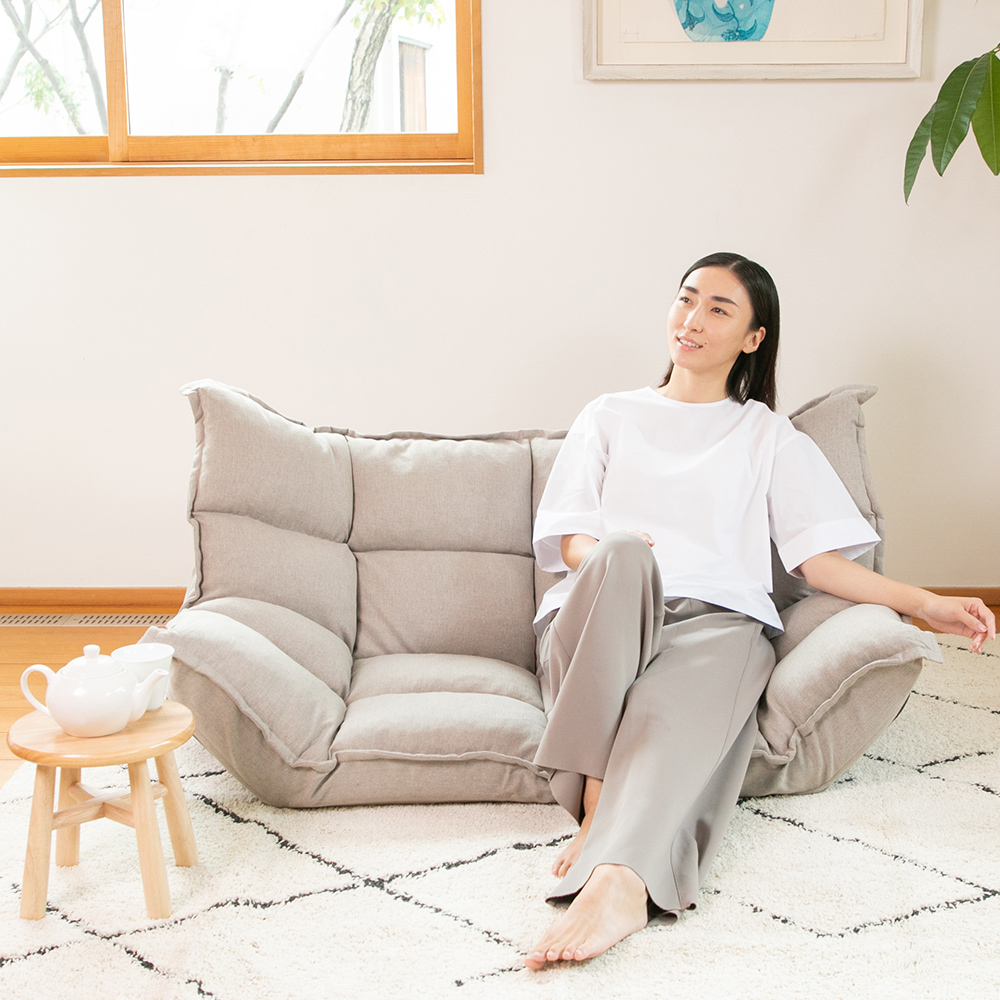 SUWALABO（スワラボ） ソファ aile (エール) マルチリクライニング