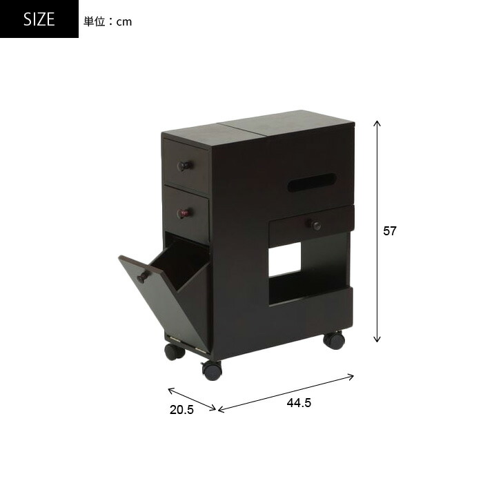 爆買 コスメワゴン キャスター付き コスメボックス ドレッサー 鏡台