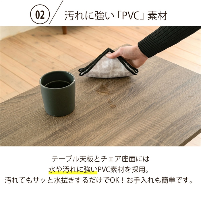 食卓テーブルセット 4点 折りたたみ テレワーク デスク 兼用 ダイニングテーブル コンパクト スツール ベンチ付き 90幅 爆買 母の日