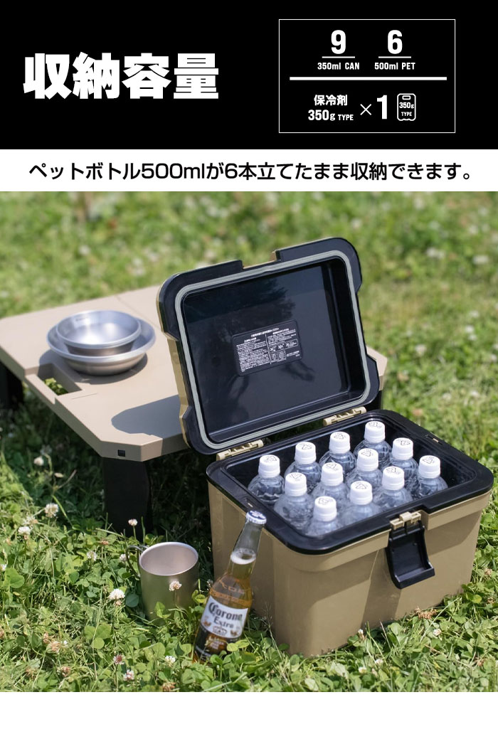 クーラーボックス 小型 7L 幅29 奥行21.9 高さ26.9 cm クーラーバッグ ショルダー 保冷ボックス 保冷バッグ 弁当 アウトドア 保冷 釣り おしゃれ 部活 子供｜suwalog｜03