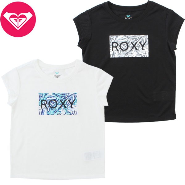 ロキシー ROXY ガール UVカット＆速乾 ラッシュ Tシャツ MINI