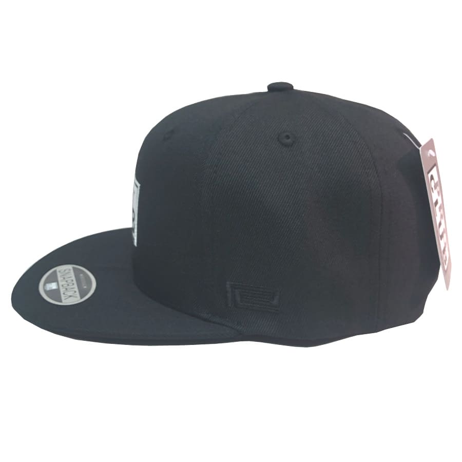 プロクラブ PRO CLUB  スナップバック キャップ 帽子 BLACK メンズ BOX LOGO ワンサイズ｜suxel｜03